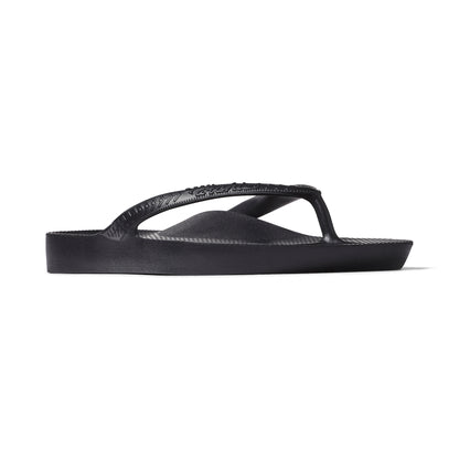 Archies arch support thongs - Black
