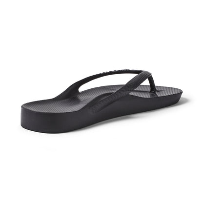 Archies arch support thongs - Black