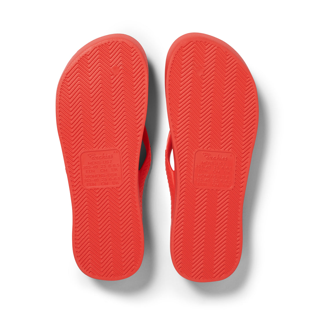 Archies Coral Flip Flops
