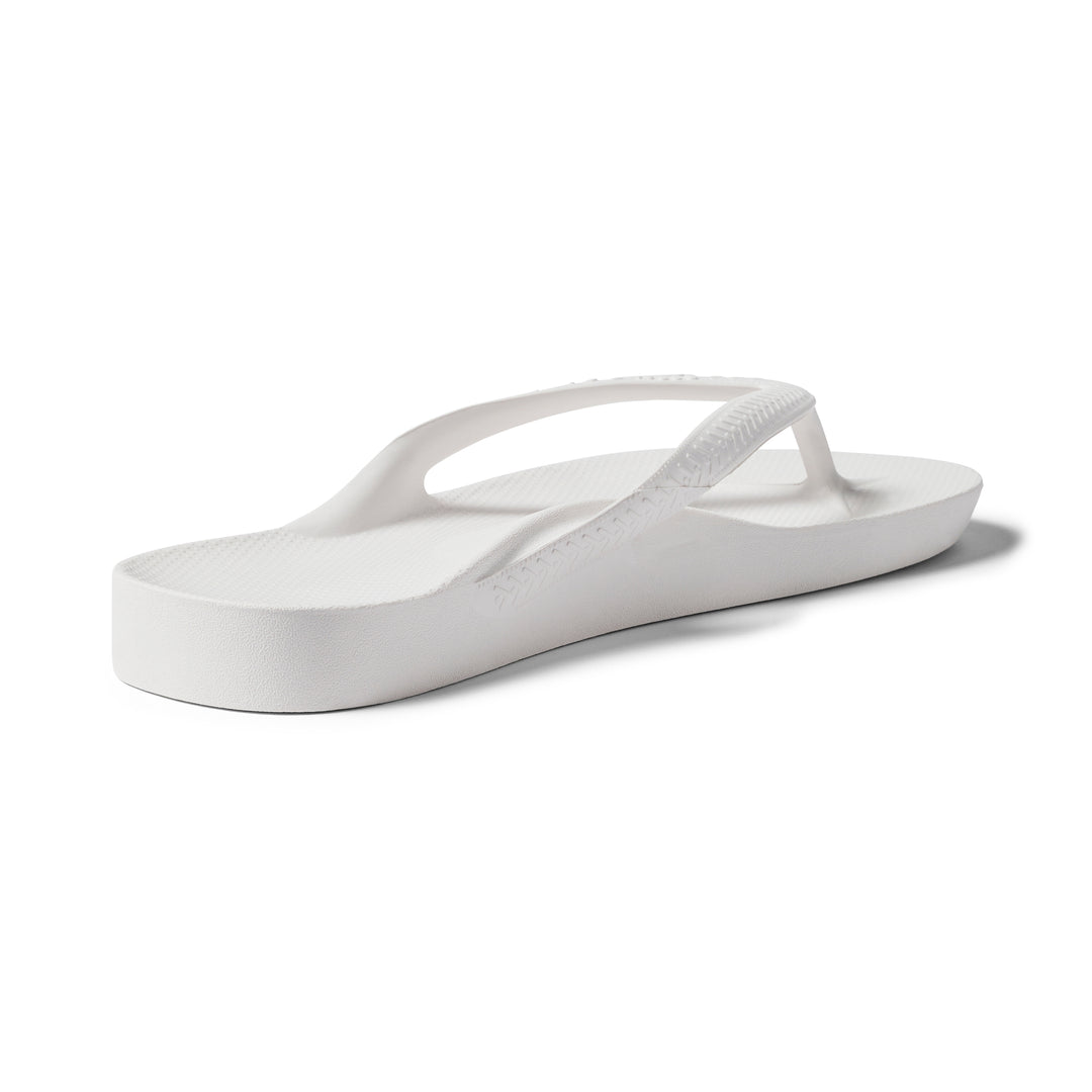 Archies White Flip Flops
