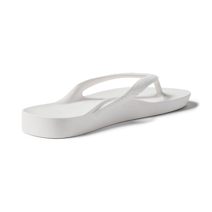 Archies arch support thongs - White