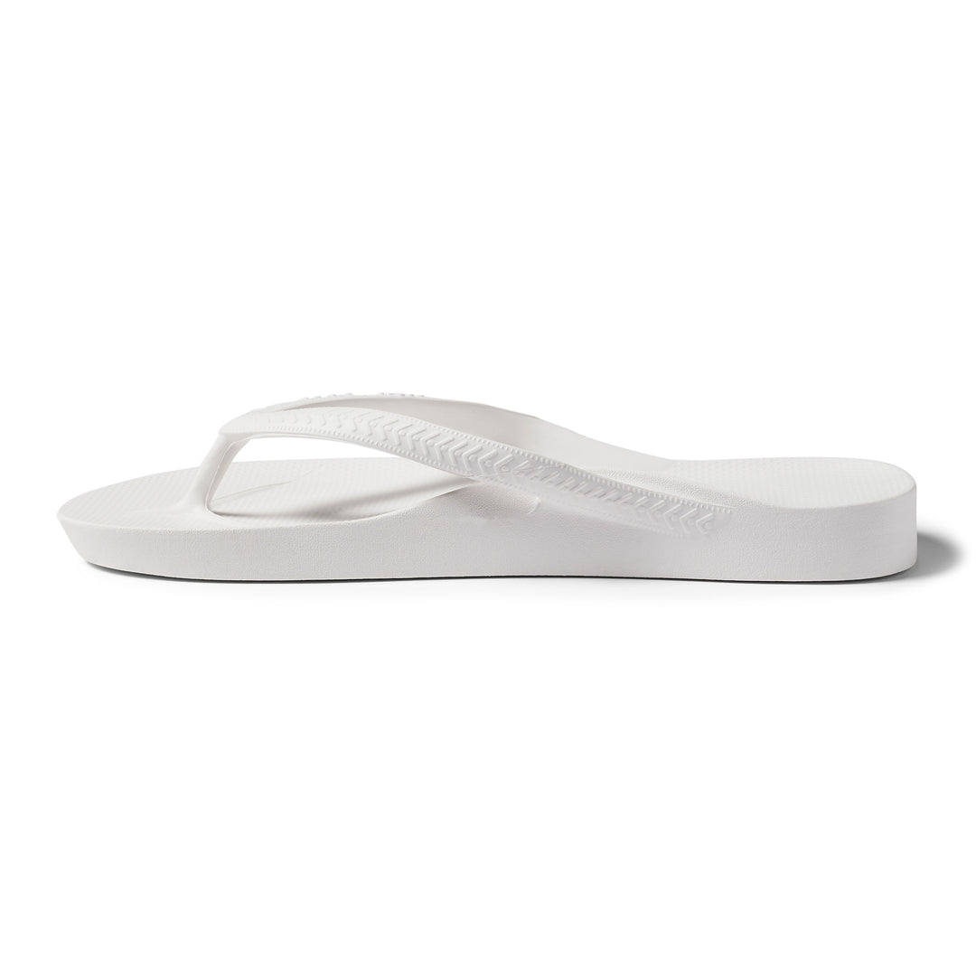 Archies White Flip Flops