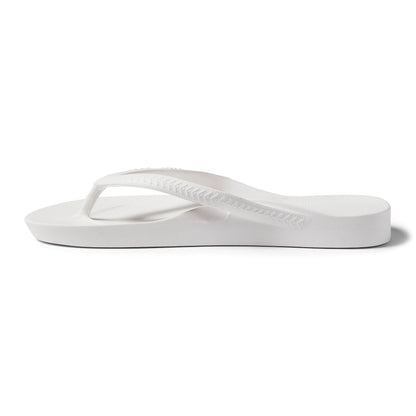 Archies arch support thongs - White