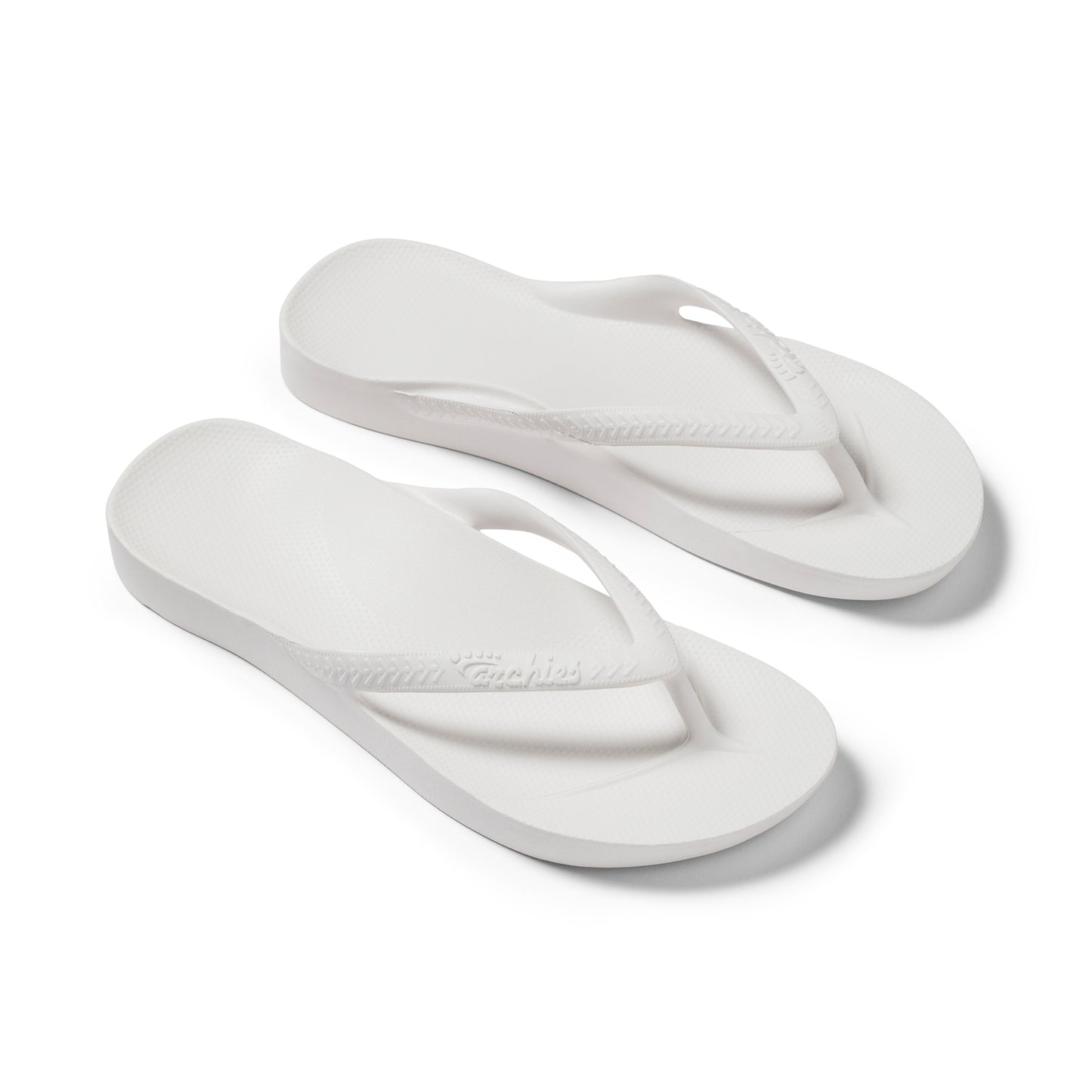Archies arch support thongs - White