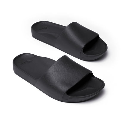 Archies arch support slides - Black