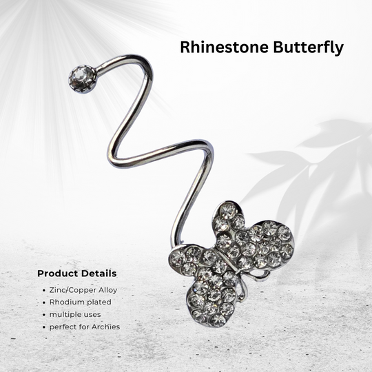 Rhinestone Butterfly