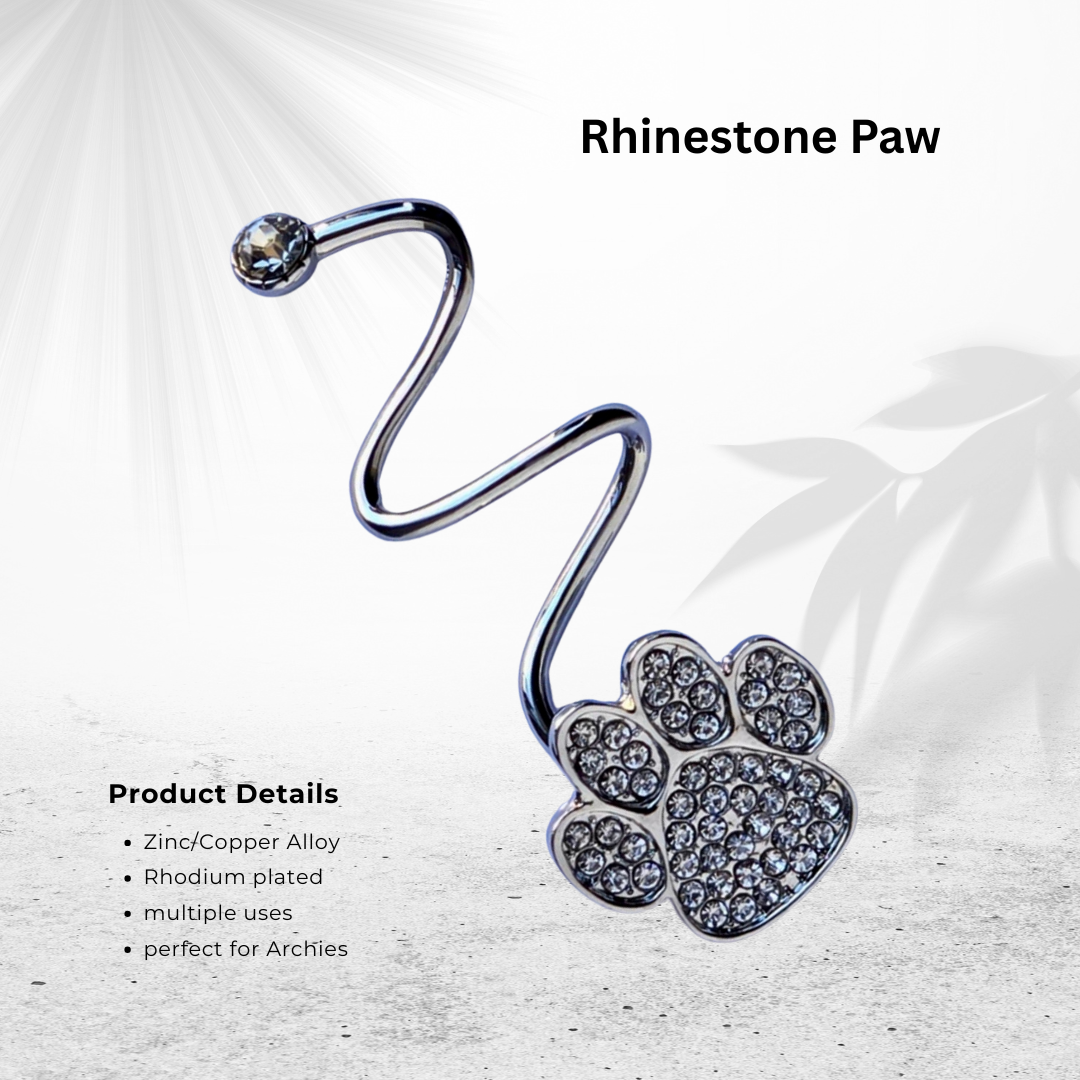 Rhinestone Paw (med)