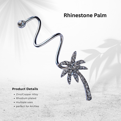 Rhinestone Palm Tree (med)