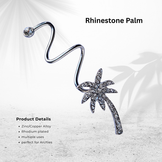 Rhinestone Palm Tree (med)