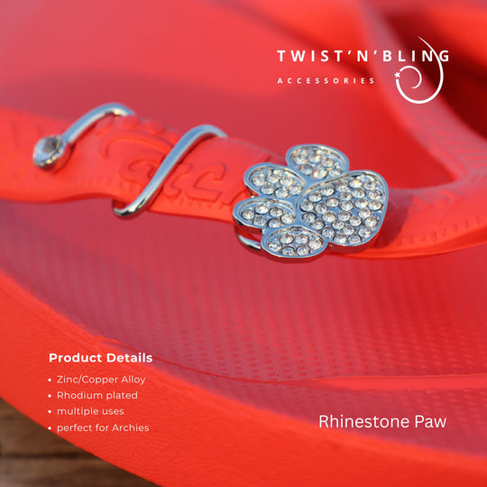 Rhinestone Paw (med)