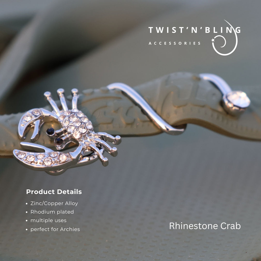 Rhinestone Crab (med)
