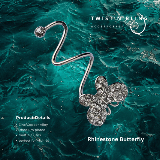 Rhinestone Butterfly