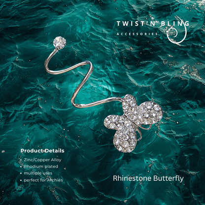 Rhinestone Butterfly